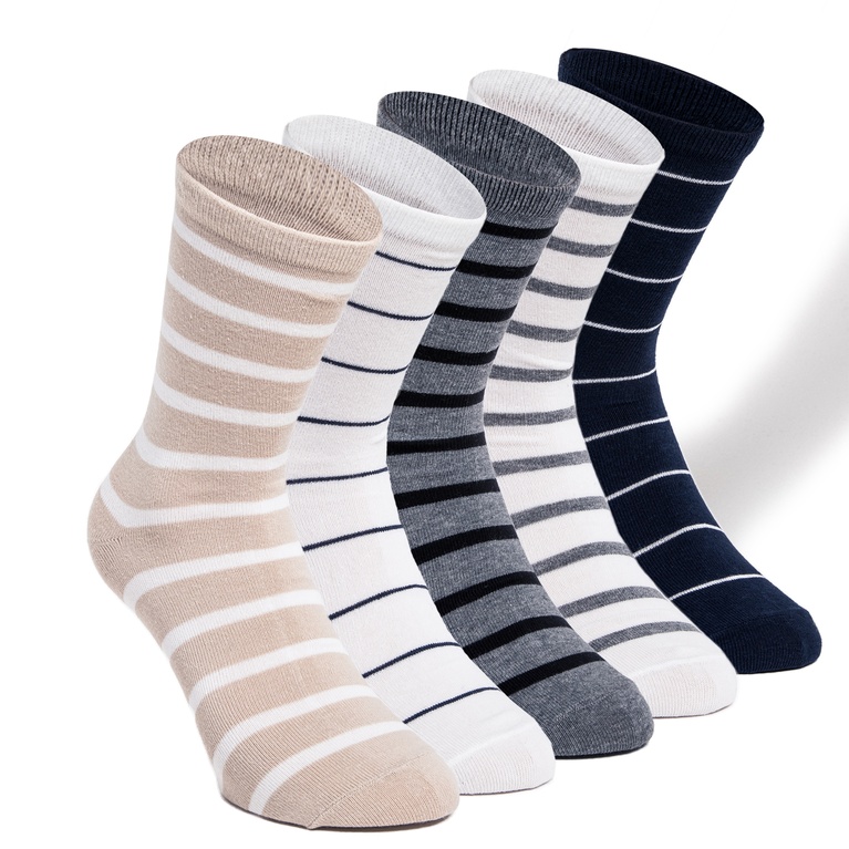 Strømper 5-pak "Striped sock"
